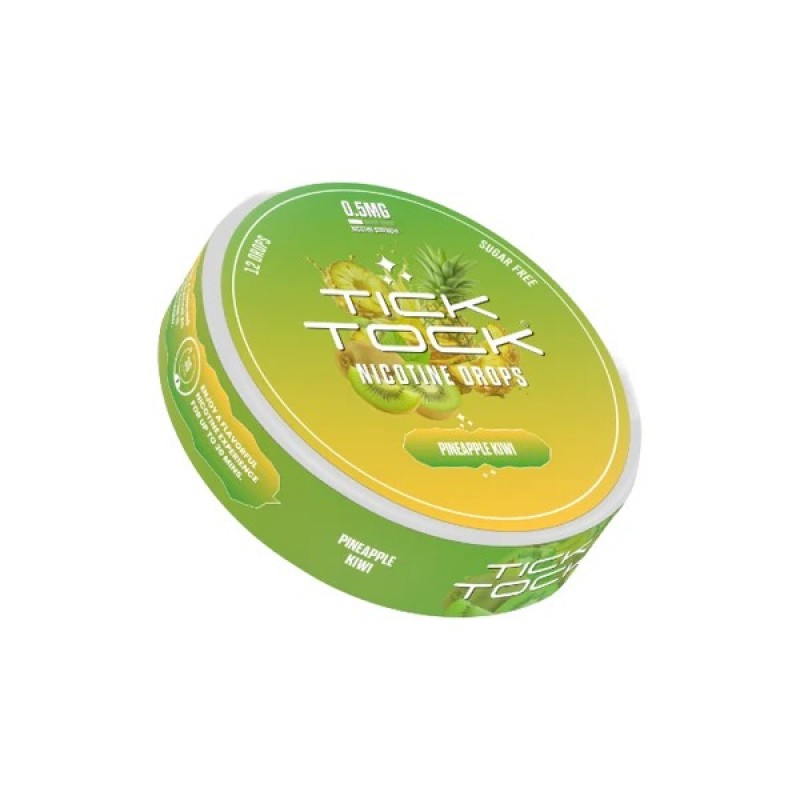 pineapple kiwi tick tock nicotine drops