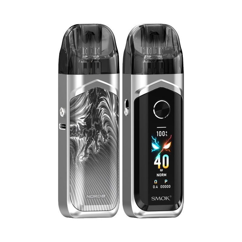 silver smok nord 6 pod kit