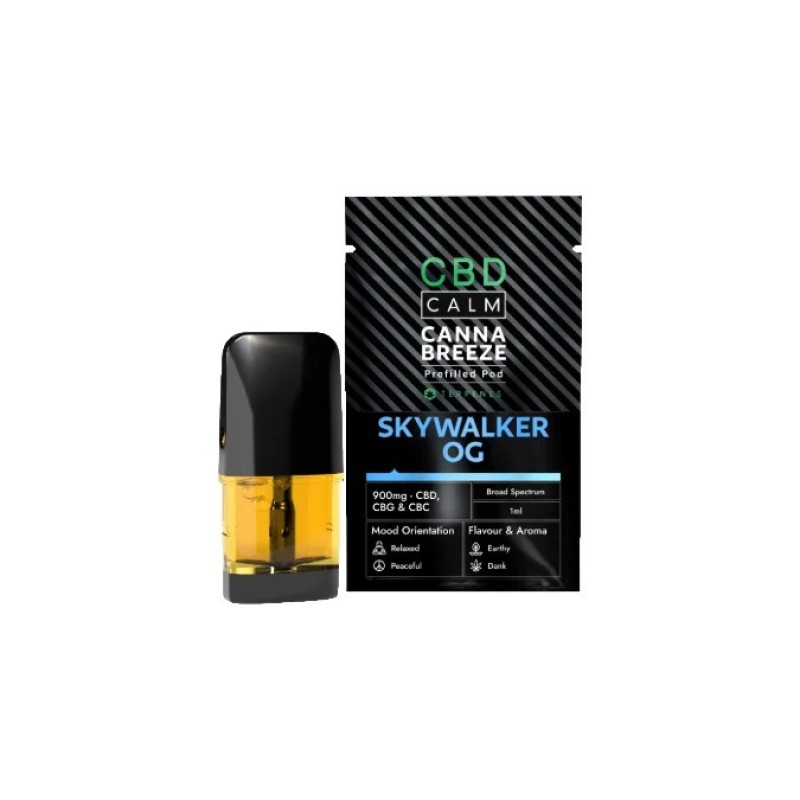 skywalker og cbd calm cannabreeze pod