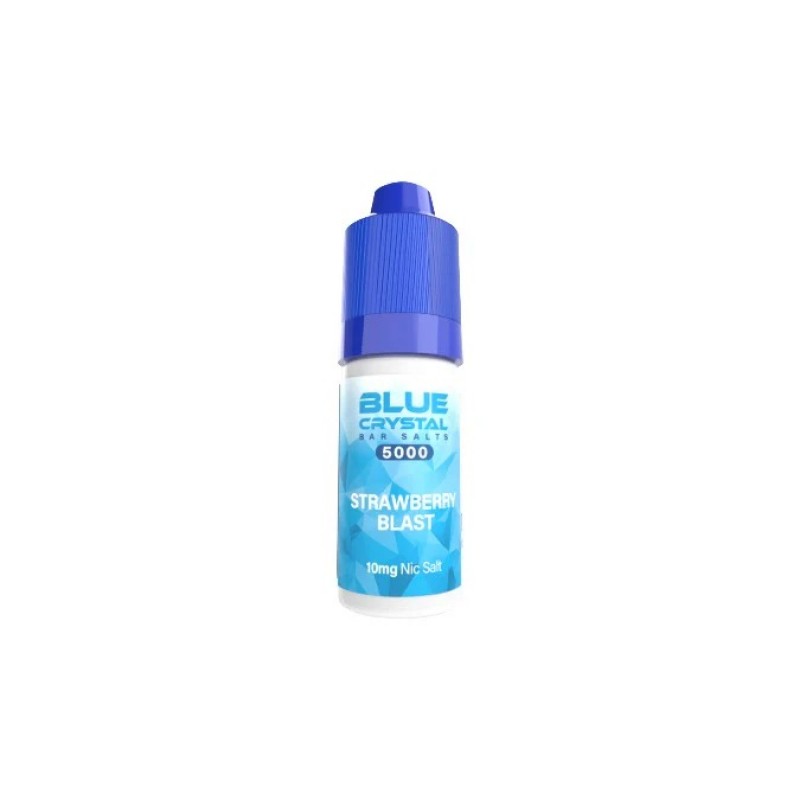 strawberry blast blue crystal 5000 bar nic salt