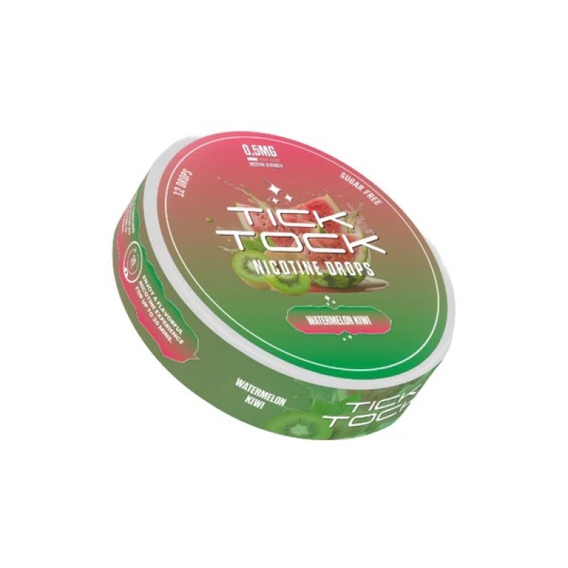 watermelon kiwi tick tock nicotine drops