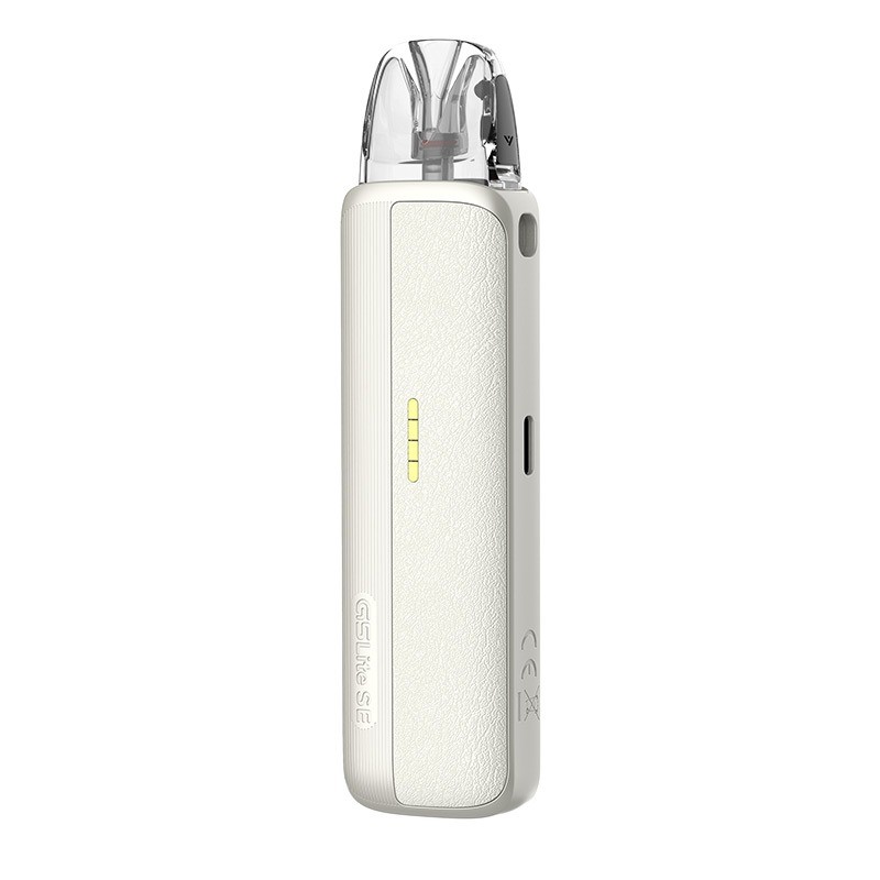 white leather uwell caliburn g5 lite se pod kit