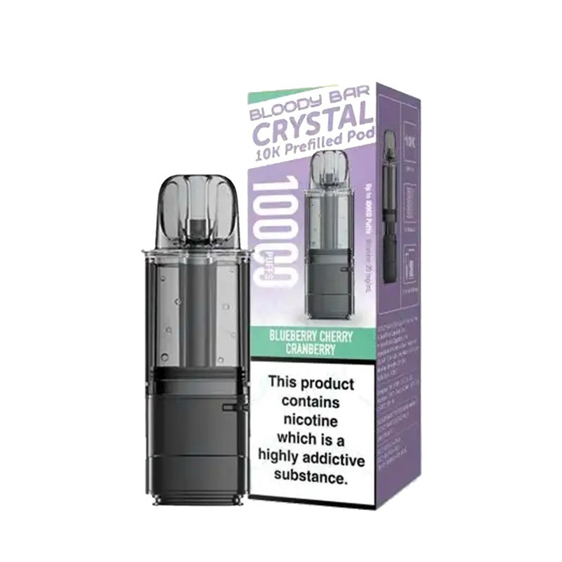 blueberry cranberry cherry bloody bar crystal 10k pod