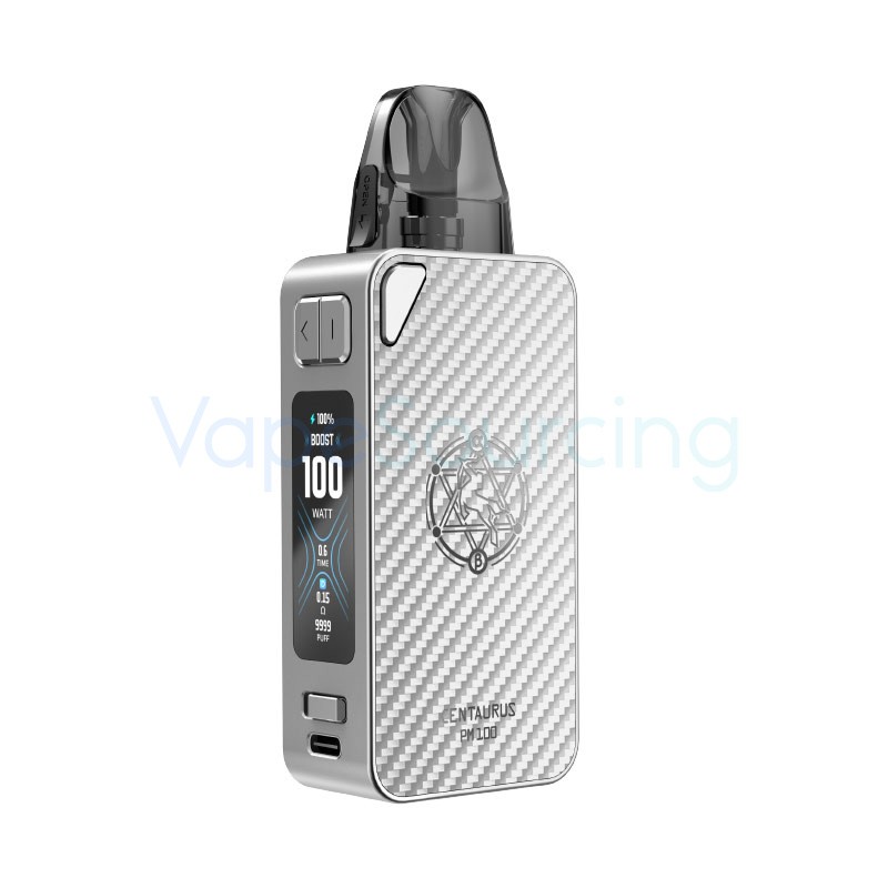 carbon silver lost vape centaurus pm100