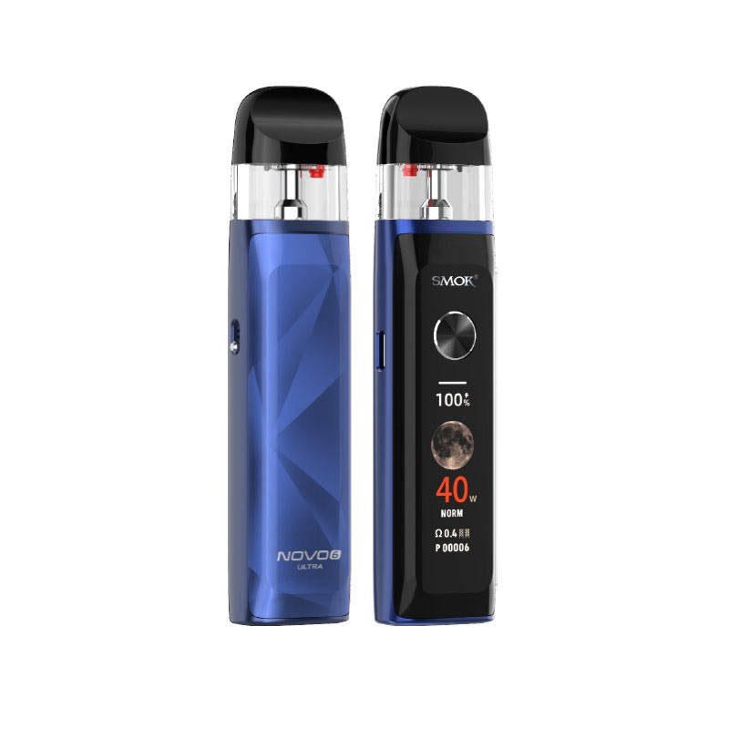 dark blue smok novo 6 ultra pod kit