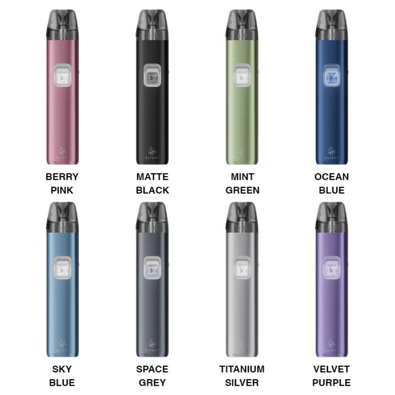 elf bar elfx 2 pod kit all colours