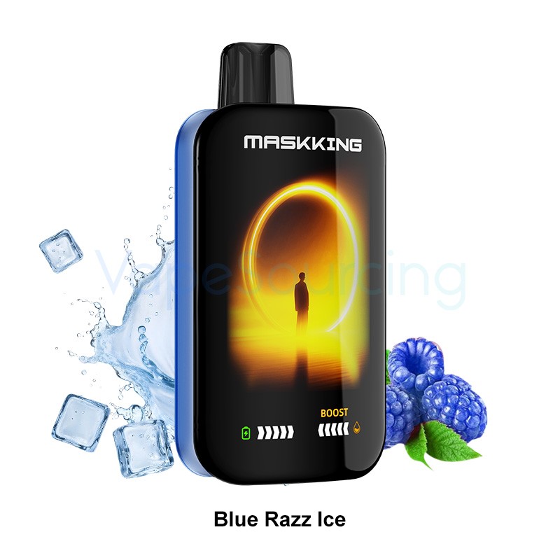 blue razz ice maskking extre 100k