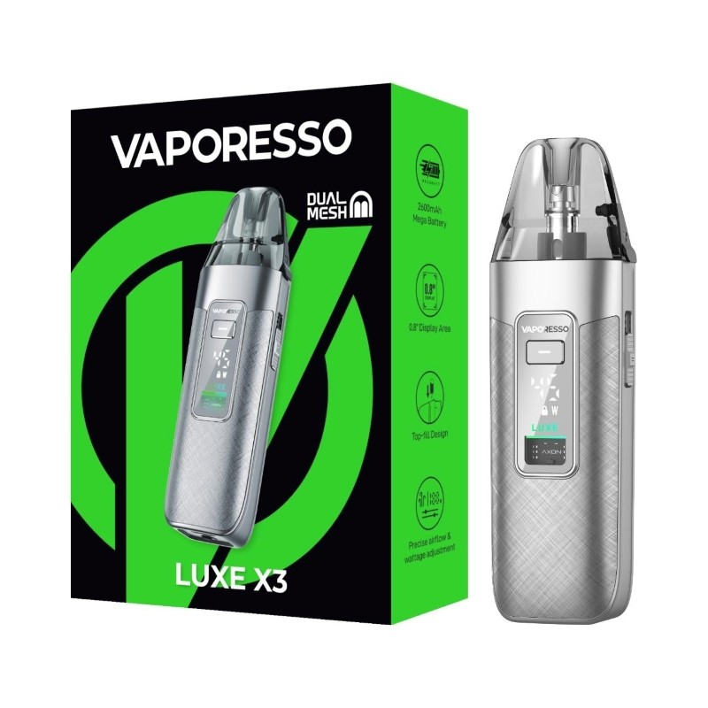 grey silk vaporesso luxe x3