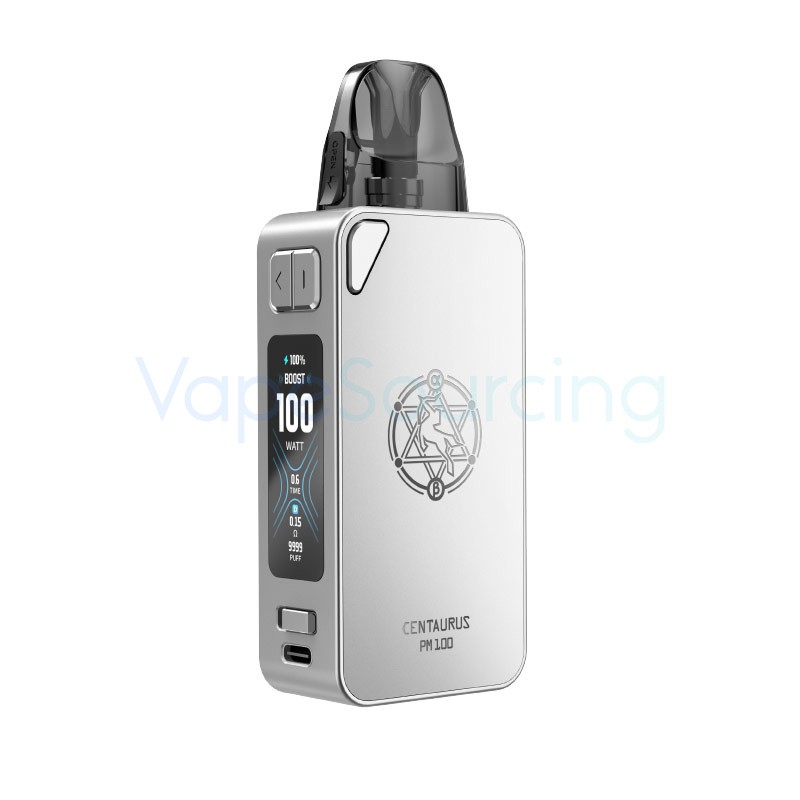 matte silver lost vape centaurus pm100