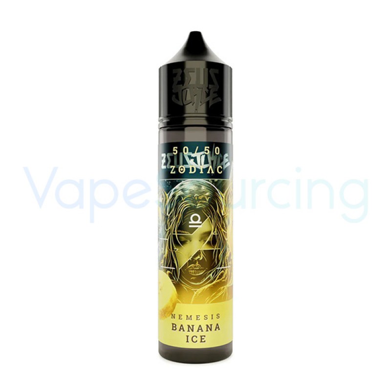 nemeisis - banana ice zeus juice zodiac 50ml