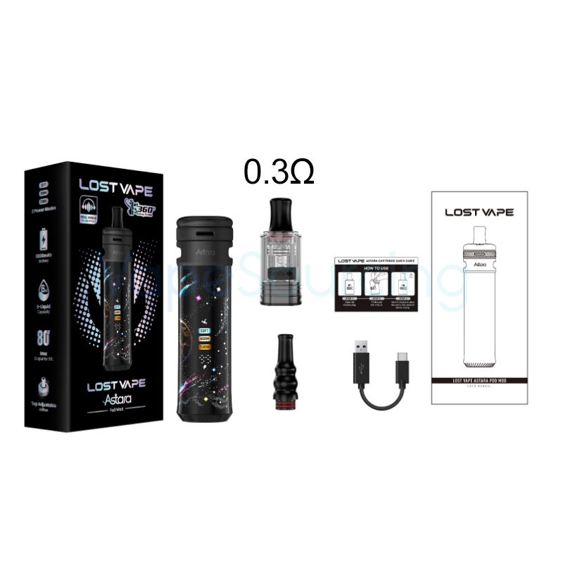 lost vape astara package