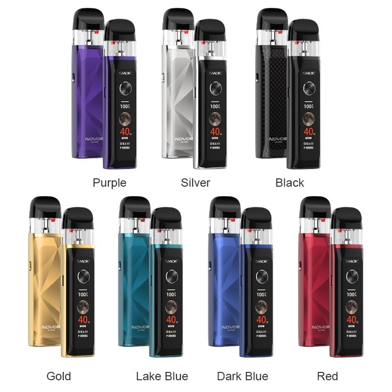 smok novo 6 ultra pod kit all colours