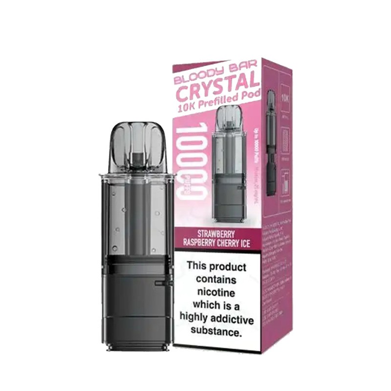 strawberry raspberry cherry ice bloody bar crystal 10k pod