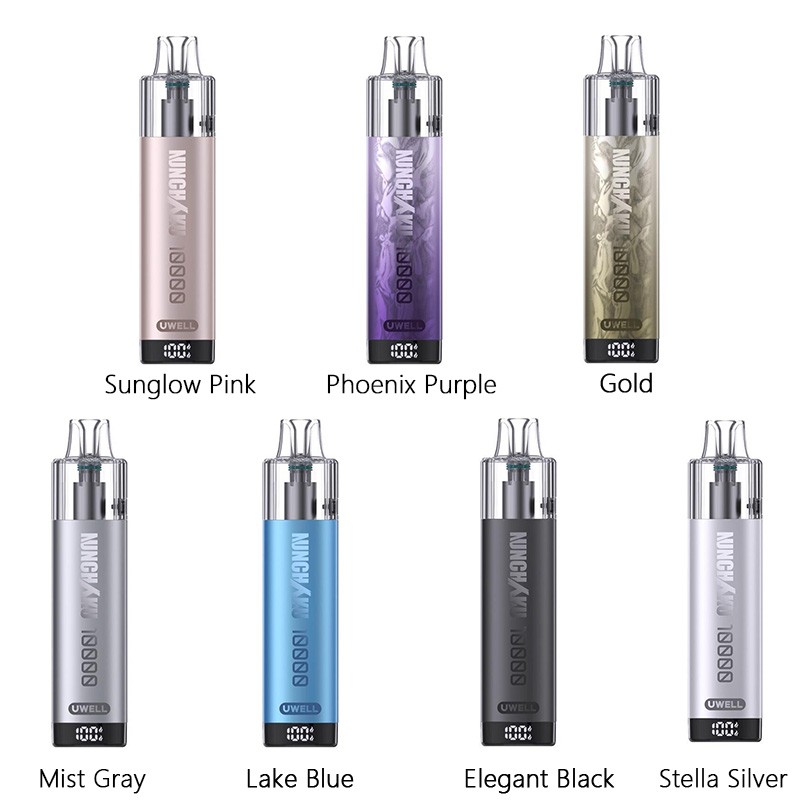uwell nunchaku 10000 kit all colours