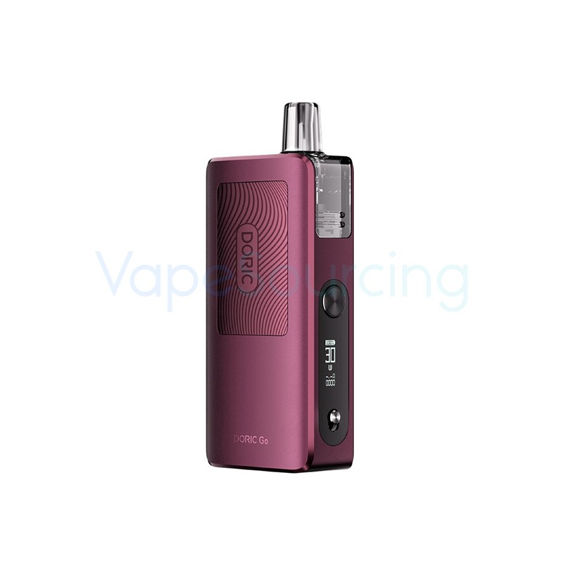 wine red voopoo doric go pod kit