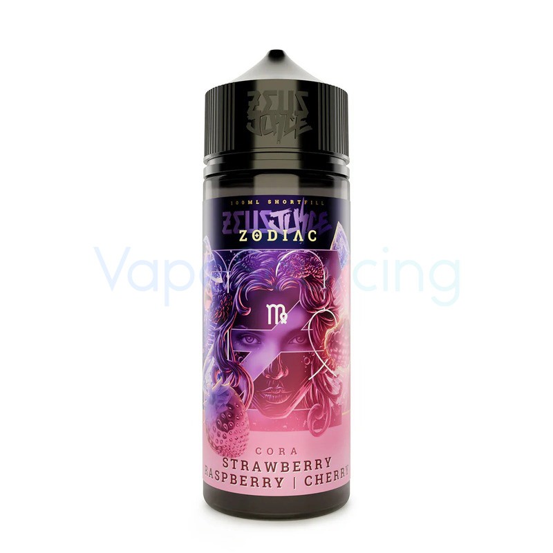 cora - strawberry raspberry cherry zeus juice zodiac 100ml