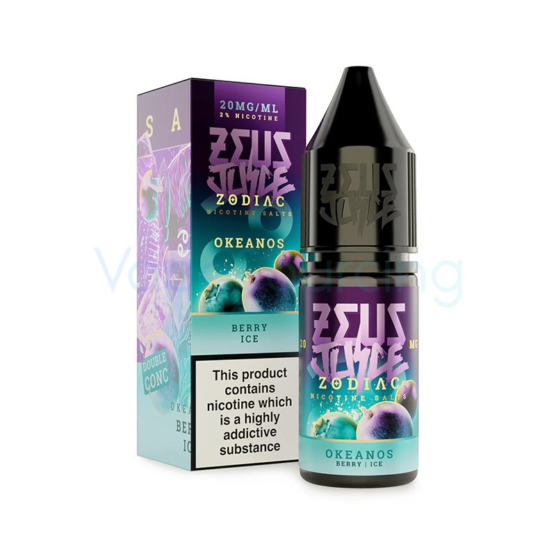 okeanos - berry ice zeus juice zodiac nic salt