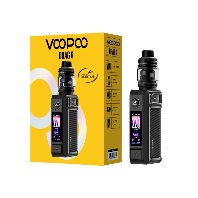black voopoo drag 6 kit