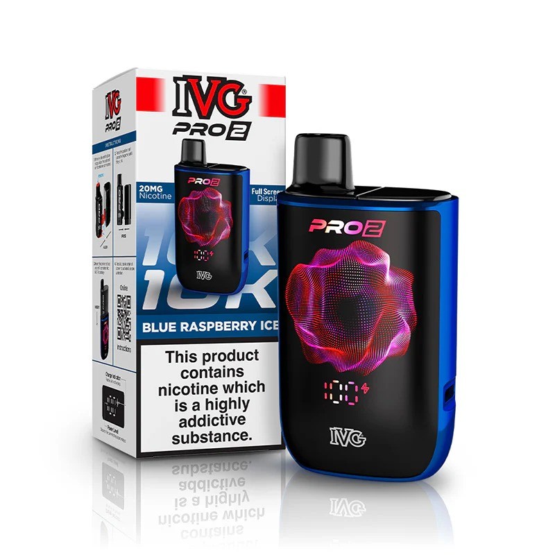 blue raspberry ice ivg pro 2 10k kit