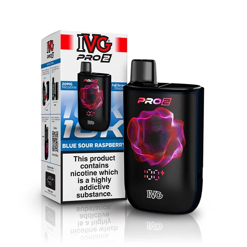 blue sour raspberry ivg pro 2 10k kit
