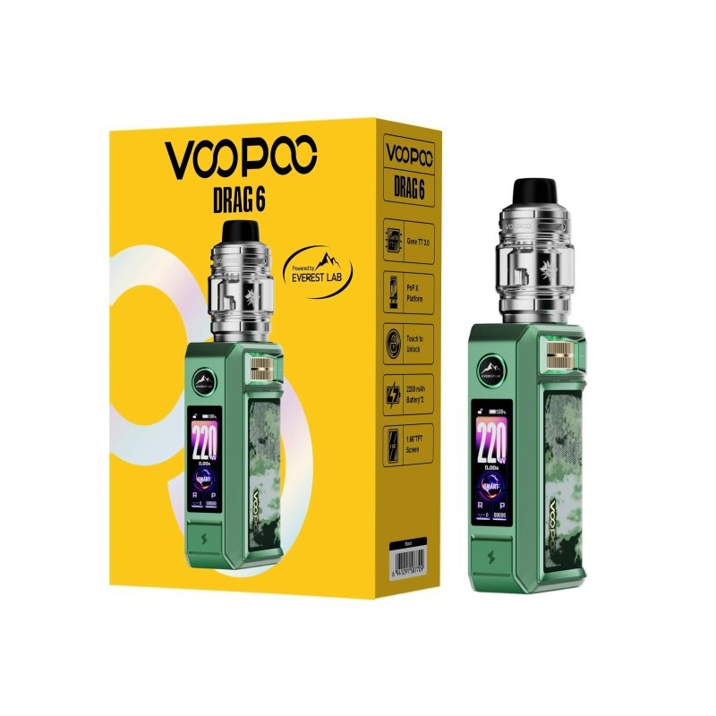green voopoo drag 6 kit