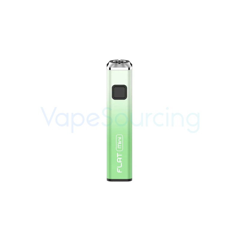 green white yocan flat mini 510 thread battery