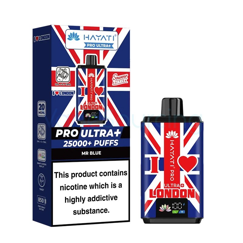 mr blue - i love london hayati pro ultra plus 25000 london souvenir edition