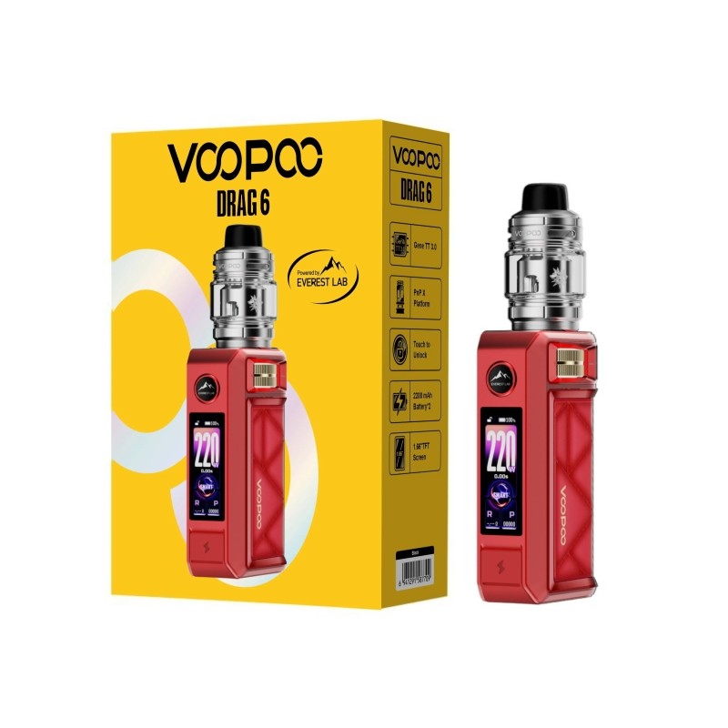 red voopoo drag 6 kit