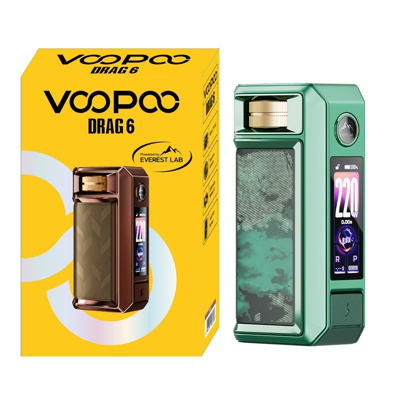 voopoo drag 6 box mod package