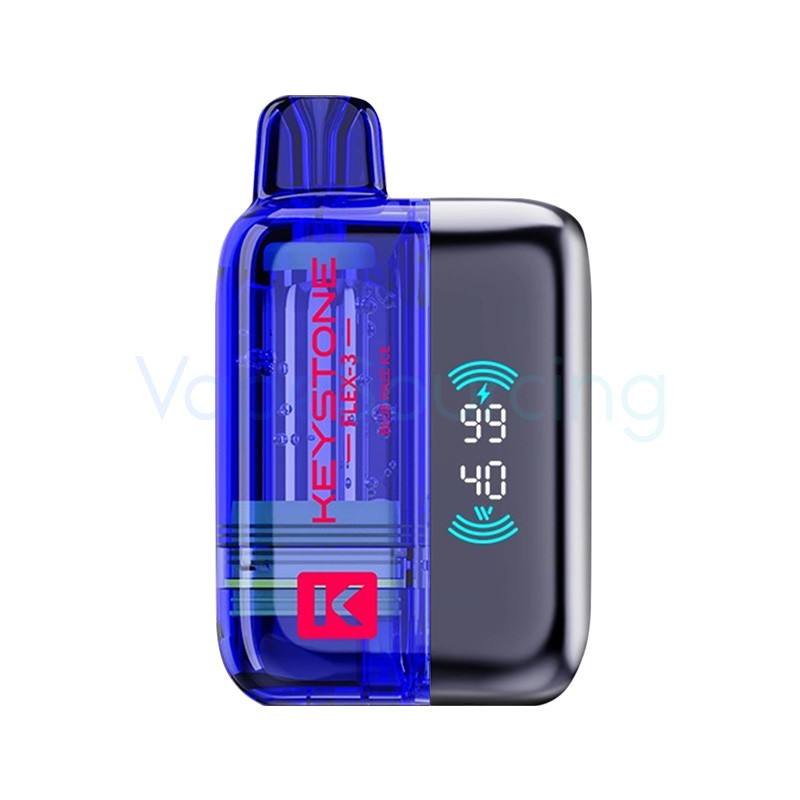 blue razz ice keystone flex 3 40k kit