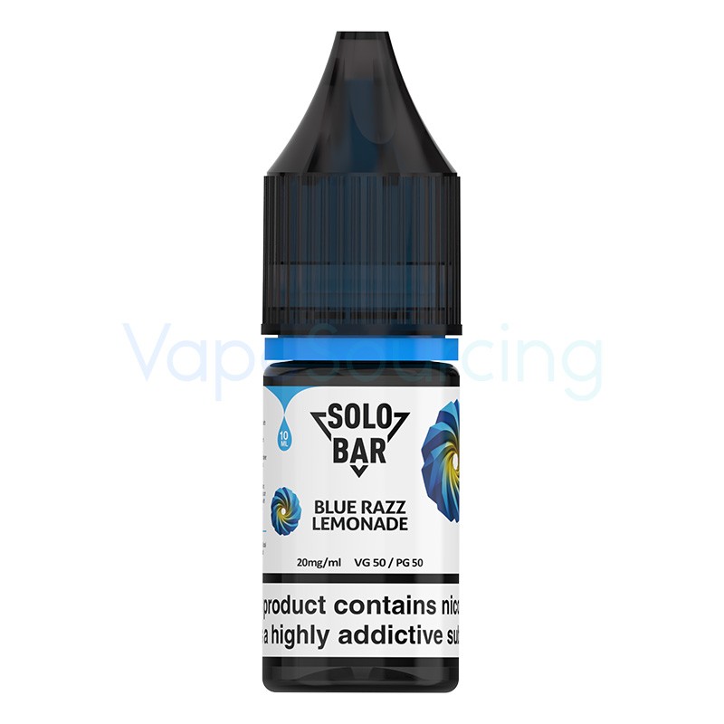 blue razz lemonade solobar nic salt