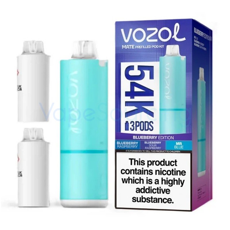blueberry edition vozol mate 54k pod kit