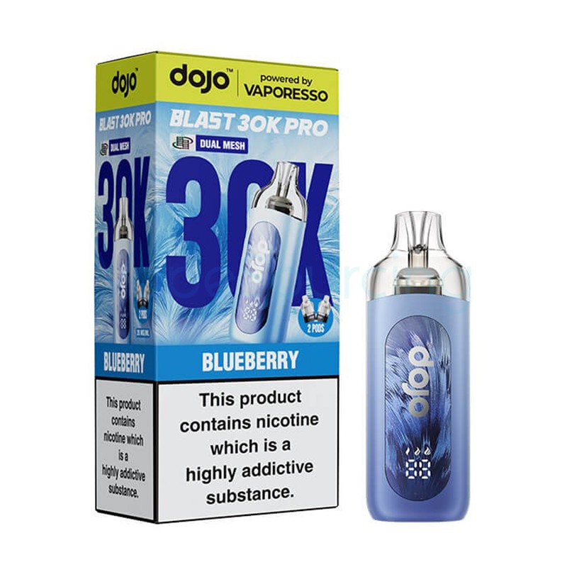 blueberry vaporesso dojo blast 30k pro
