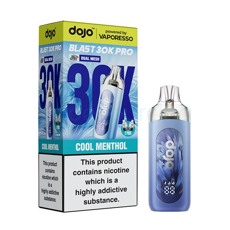 cool menthol vaporesso dojo blast 30k pro