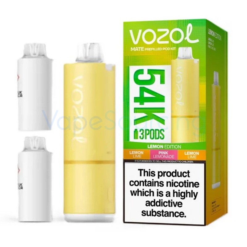 lemon edition vozol mate 54k pod kit
