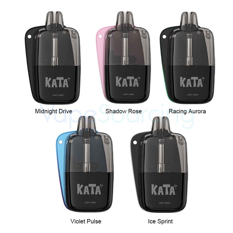 lost vape kata kit all colours