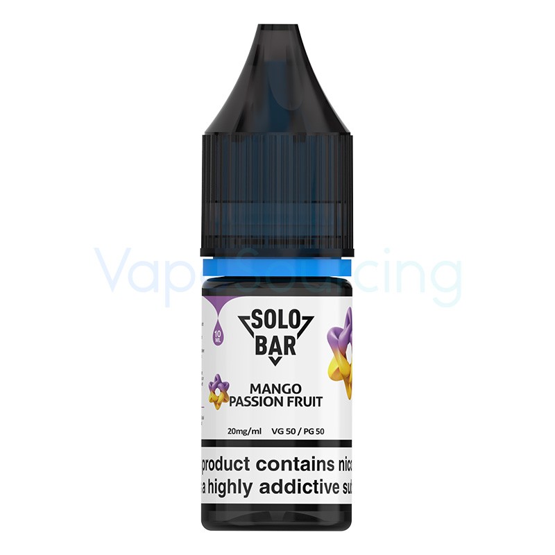 mango passion fruit solobar nic salt