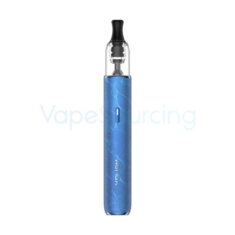 ocean blue geekvape wenax m2 leather edition 2.0