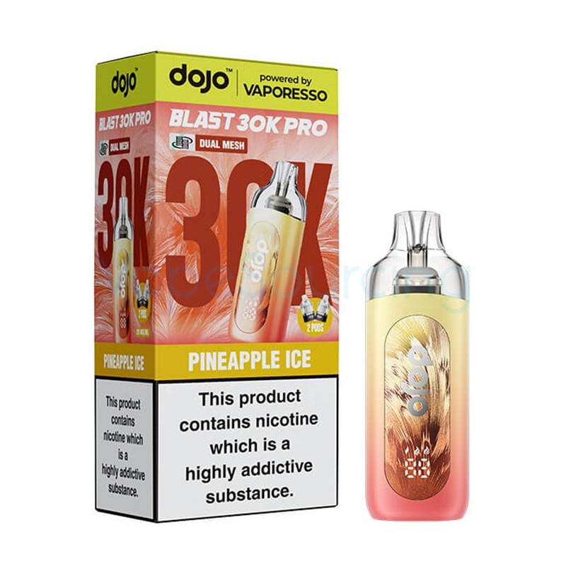 pineapple ice vaporesso dojo blast 30k pro