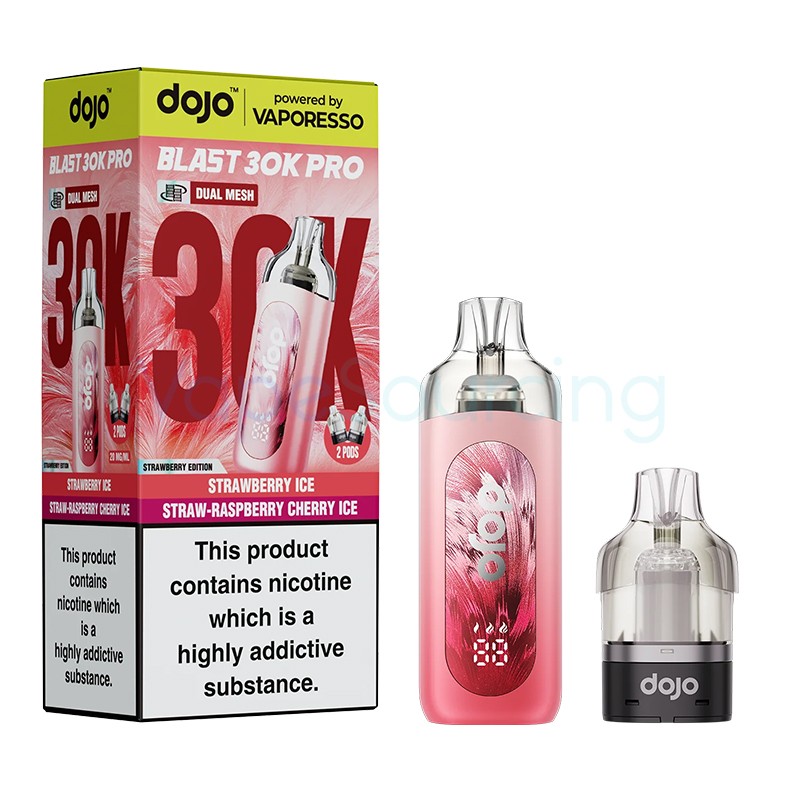 strawberry edition vaporesso dojo blast 30k pro