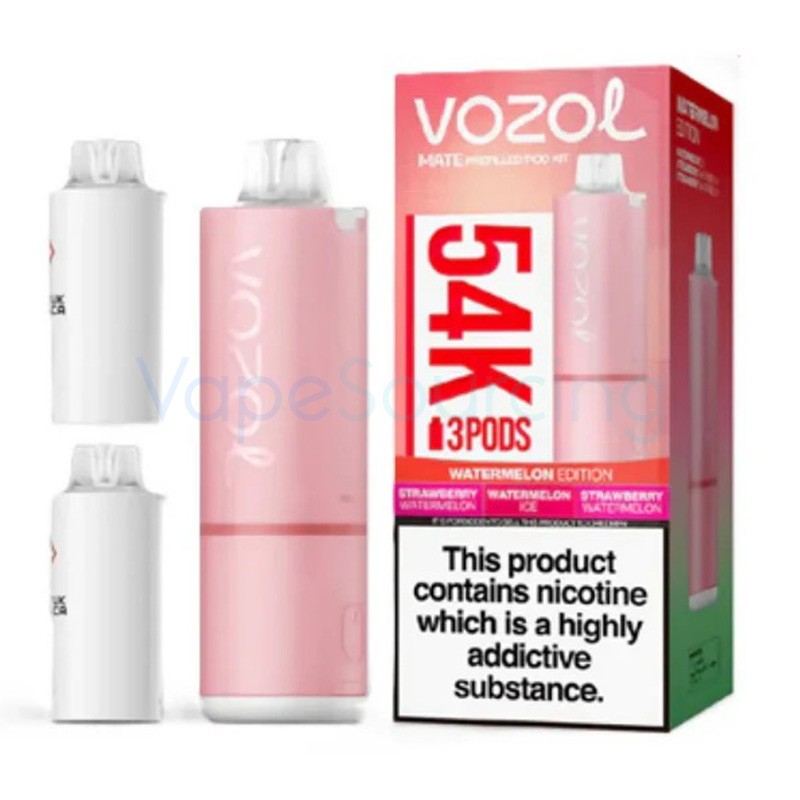 watermelon edition vozol mate 54k pod kit
