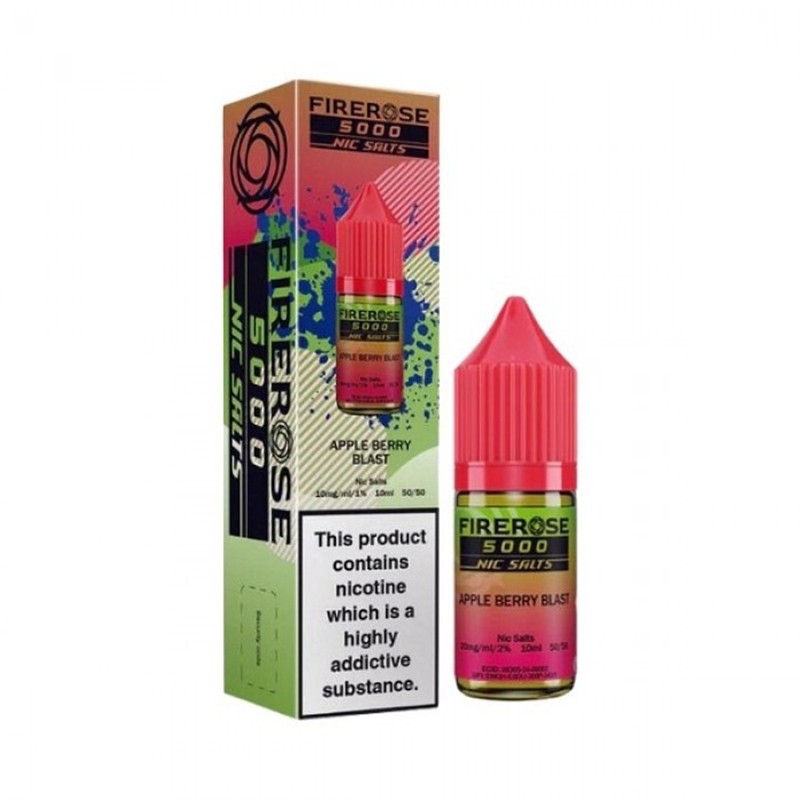 apple berry blast elux firerose 5000 nicotine salit e liquid