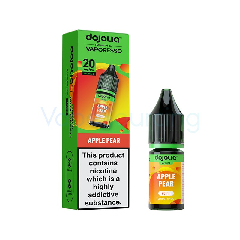 apple pear vaporesso dojoliq nic salt