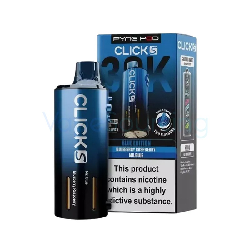 blue edition pyne pod click s 30k pod