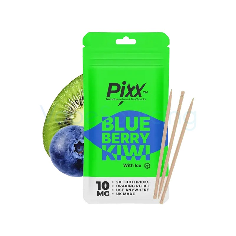 blueberry kiwi pixx nicotine toothpicks