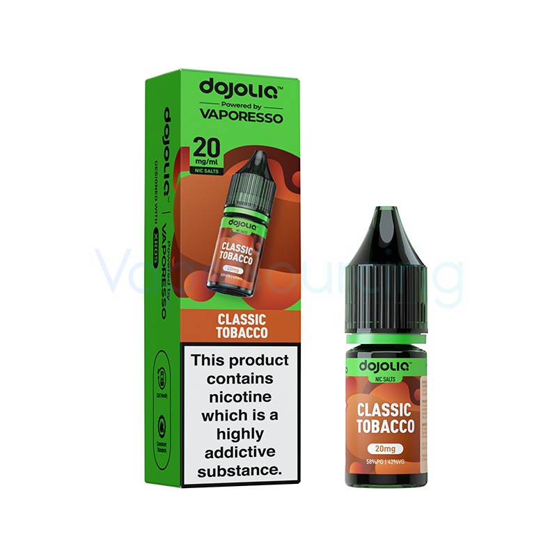 classic tobacco vaporesso dojoliq nic salt