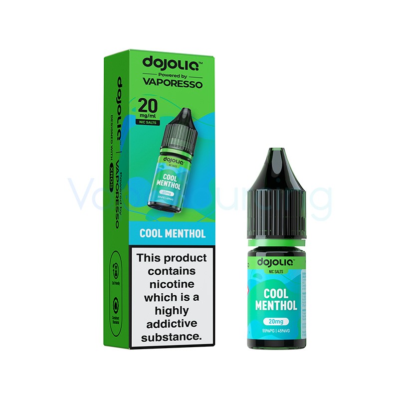 cool menthol vaporesso dojoliq nic salt