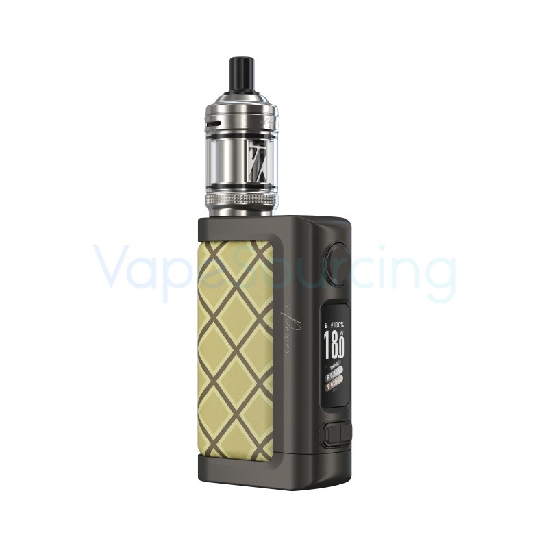 cream eleaf istick power 2 with gtl x tank