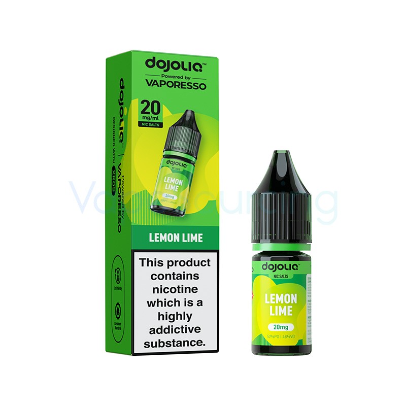 lemon lime vaporesso dojoliq nic salt