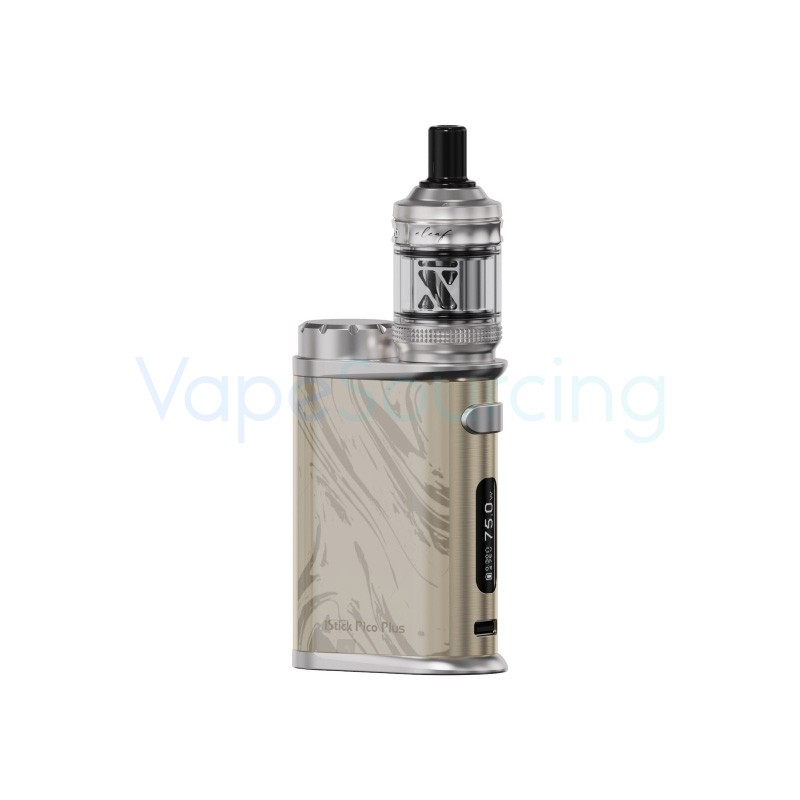 light gold eleaf istick pico plus with gtl x tank